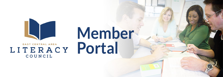 East Central Area Literacy Council Member Portal