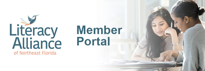 Literacy Alliance of Northeast Florida Member Portal